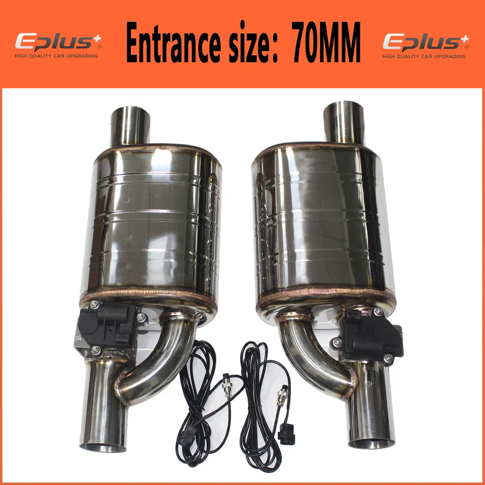 EPLUS 1 Pair 2pcs Car Exhaust System Electric
