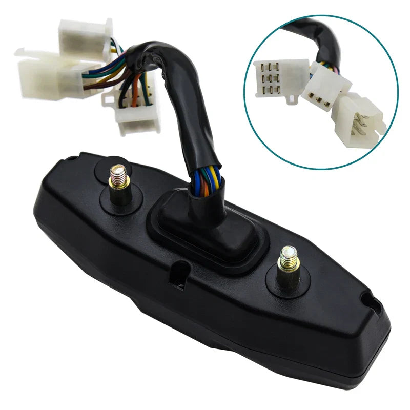 2021 Universal Moto RPM Tachometer & Speedometer Set for Motorcycles