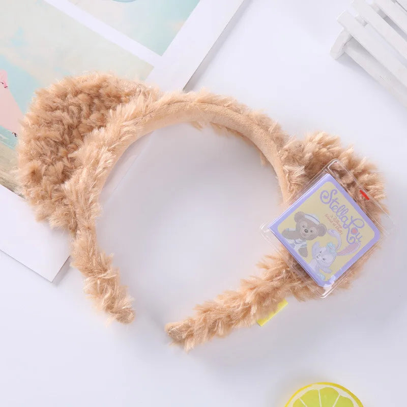Disney Christmas Catoon Plush Animal Hairband Headband Hair
