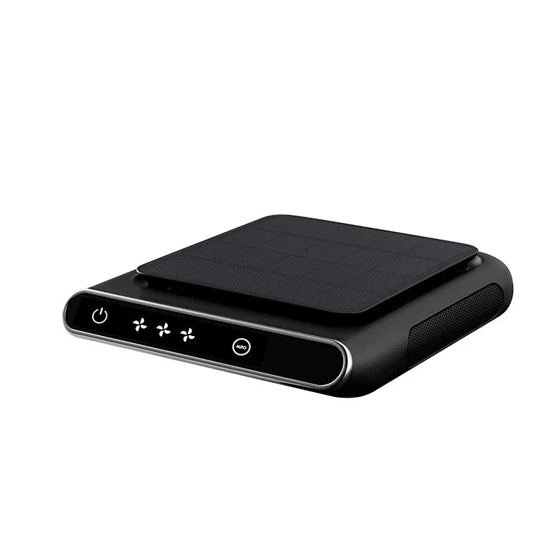 3 Modes Car Air Purifier Solar Powered 5V