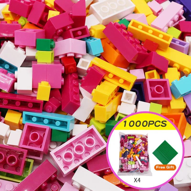 Pieces DIY Creative Building Blocks Bulk Sets City