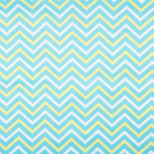 Blue Cartoon Printed Fabric Cotton Twill Cloth for