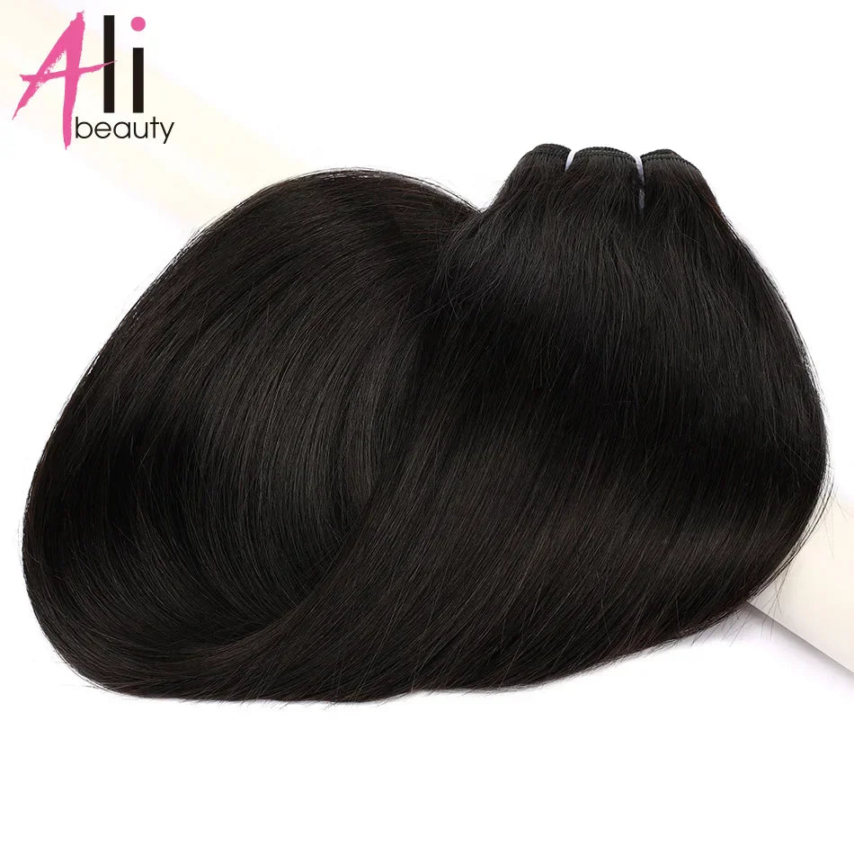 Straight Blonde Human Hair Weave Brazilian Remy Human