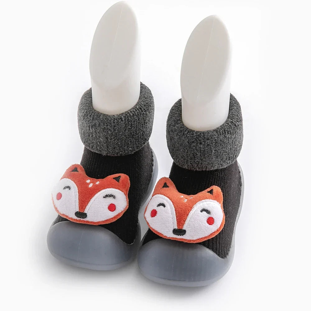 baby sock shoes for winter thick cotton animal