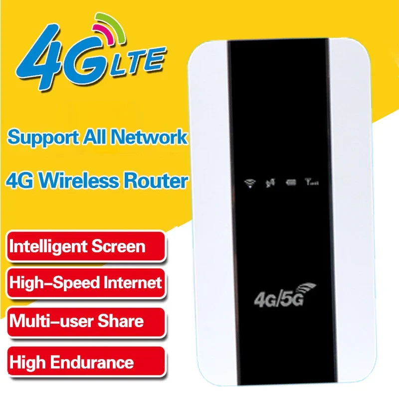 DNXT Universal and Unlocked 4G Mobile Wifi Router