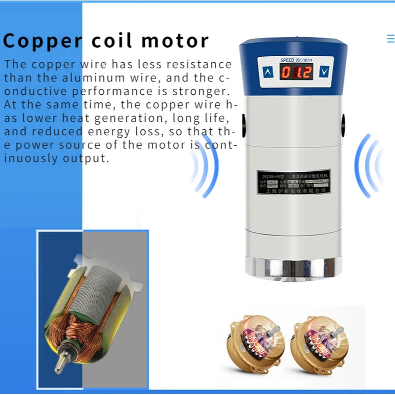 40L Digital High Speed Lab Shearing Emulsifying Cosmetic