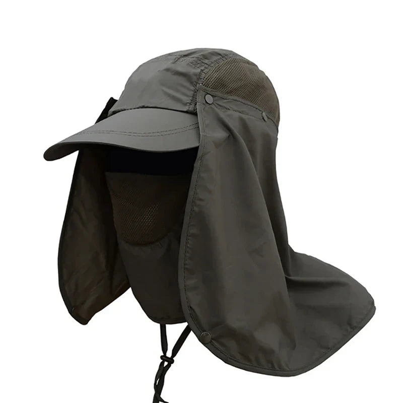 Protective Chapeu Feminino Neck Cover Ear Flap UV