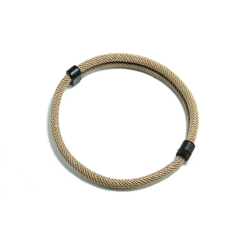 Adjustable Rope Bracelet Men Women Minimalist Friendship Braclet