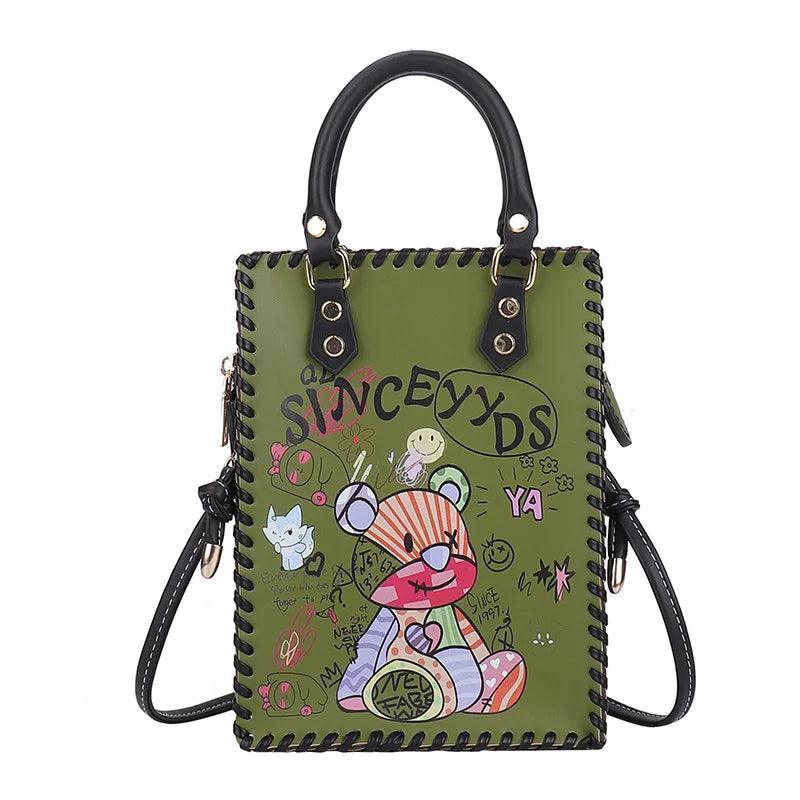 Tote Paper Bag DIY Sewing Kit Portable Women