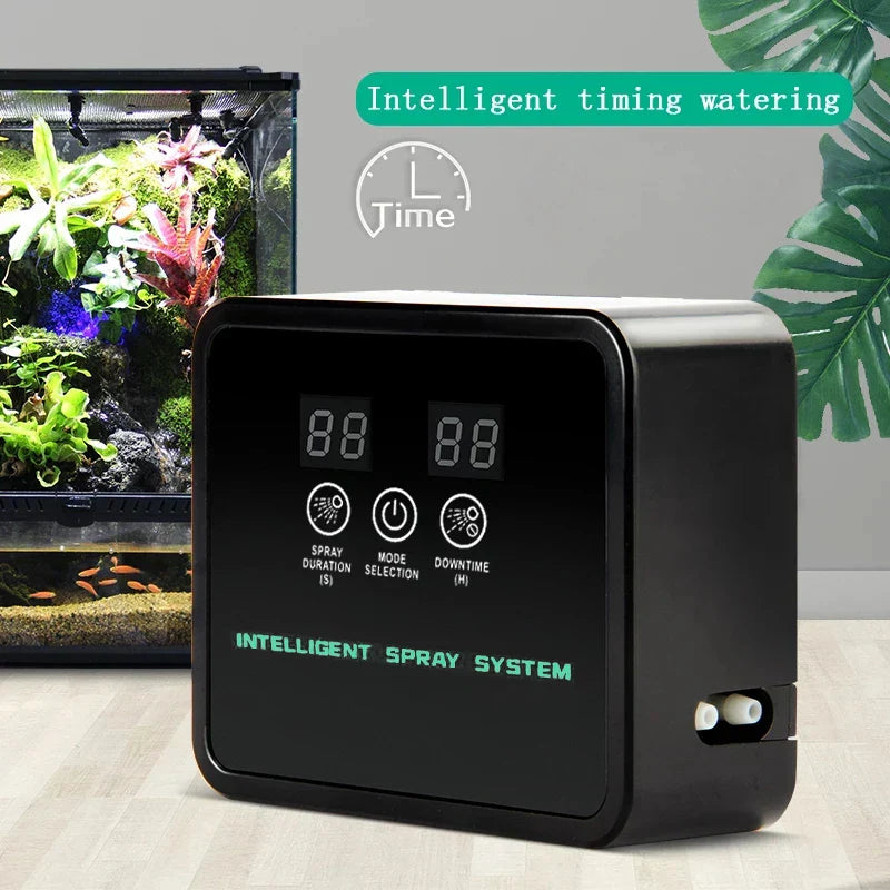 Intelligent Automatic Watering System For Garden Spray Irrigation