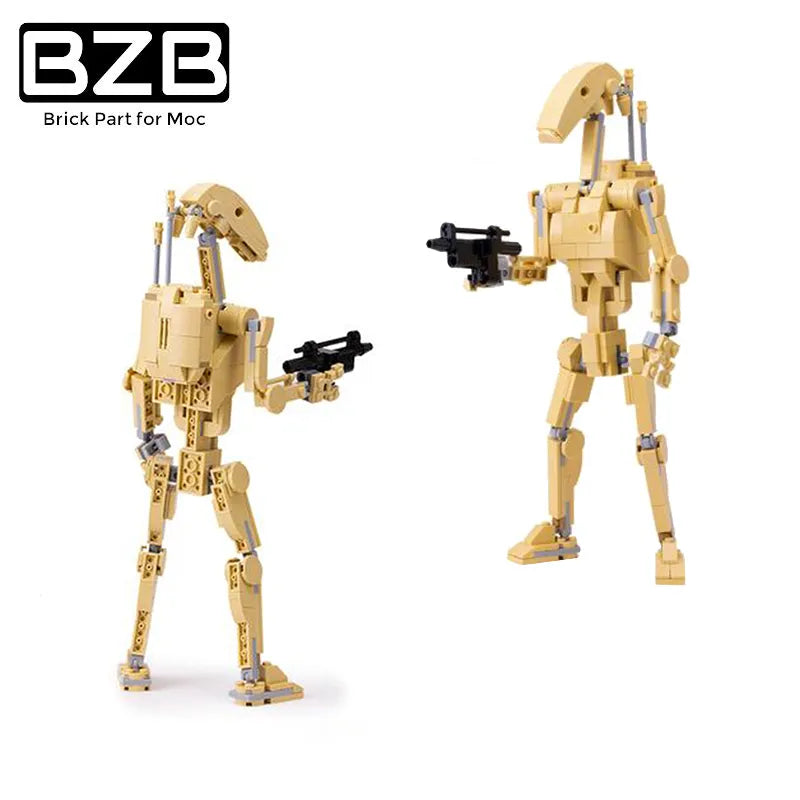 BZB MOC Star Series Trade Robot Creative Building