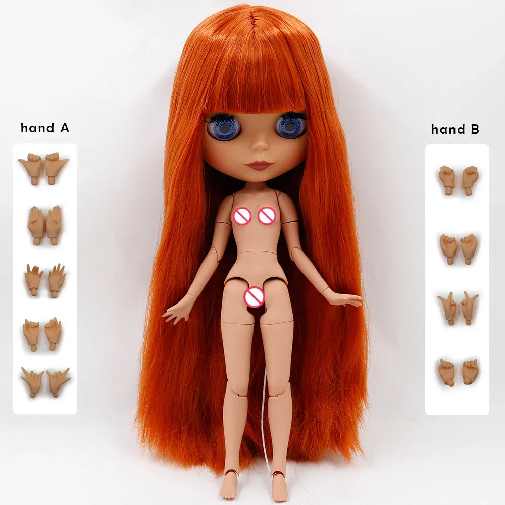 ICY DBS Blyth Doll 1/6 Joint Body DIY BJD toys Fashion Dolls girl gift Special Offer on sale with hand set A&B
