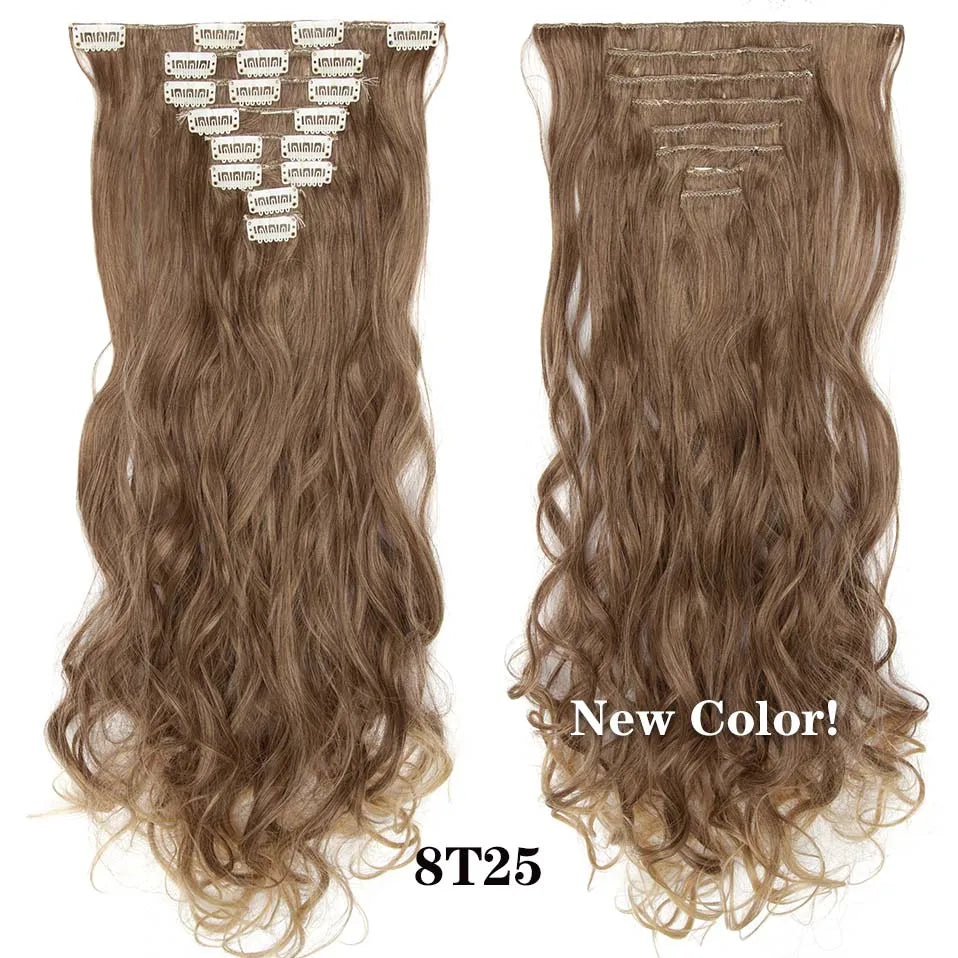 HAIRRO 24Inches 170g 36 Colors Long Straight Synthetic