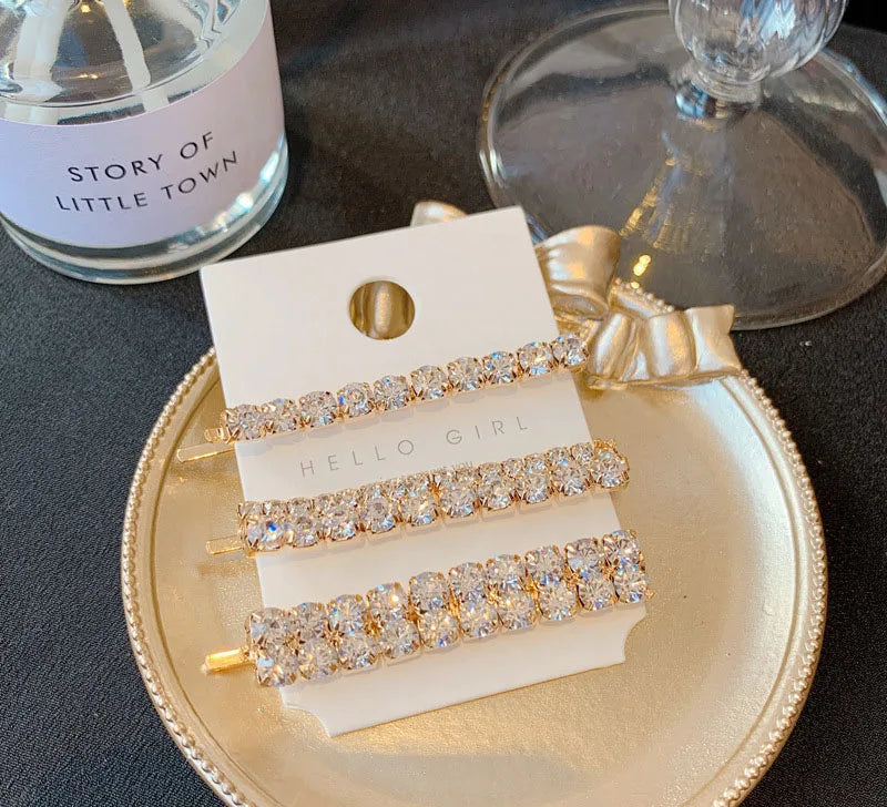 Super Flash Rhinestone Combination Premium Luxury Hair Clip