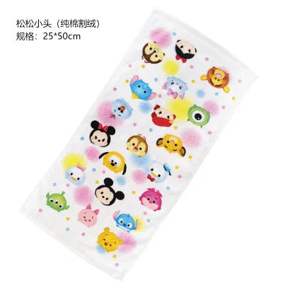 Mickey Mouse Candy Color Princess Printed Cotton Gauze