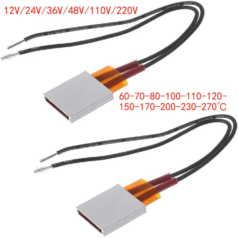 35x21mm PTC Heating Element 12-220V Thermistor