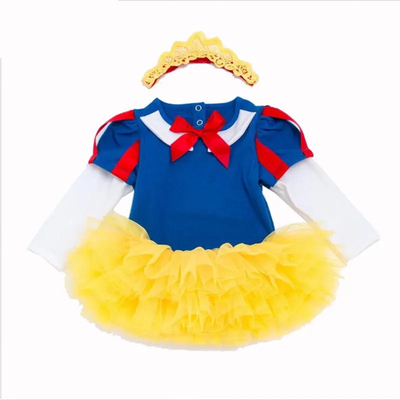 Baby girl Clothes elsa anna costume for Baby