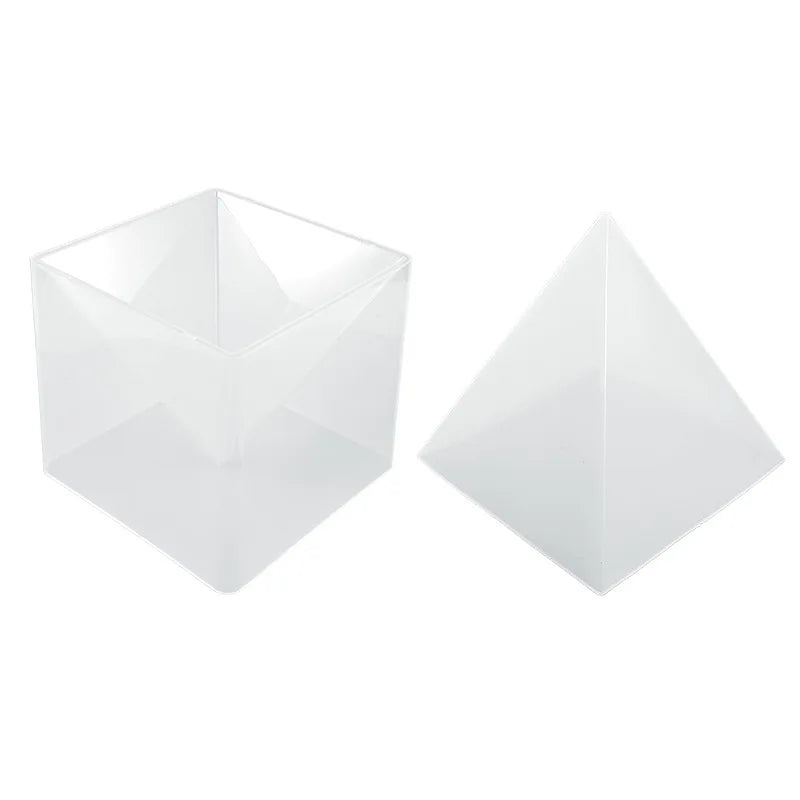 15Cm Large Pyramid Silicone Mold with Fixed Frame