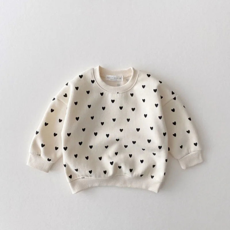 MILANCEL Baby Clothing Set Full Heart Kids Boys