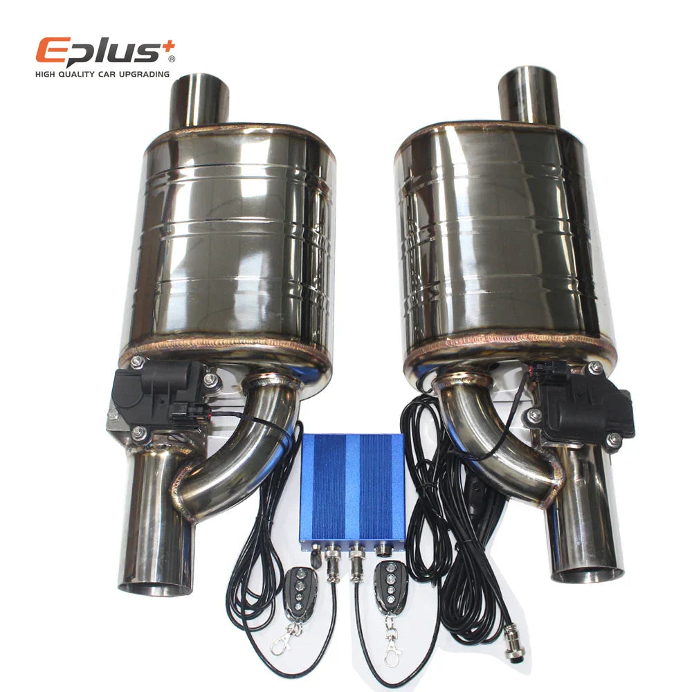 EPLUS 1 Pair 2pcs Car Exhaust System Electric