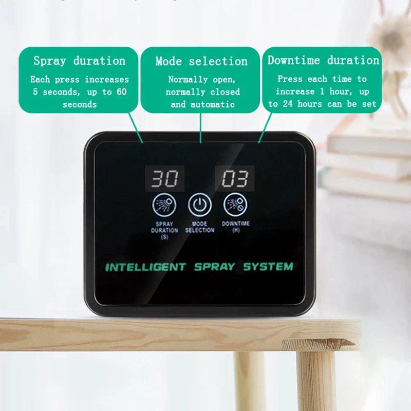 Intelligent Automatic Watering System For Garden Spray Irrigation