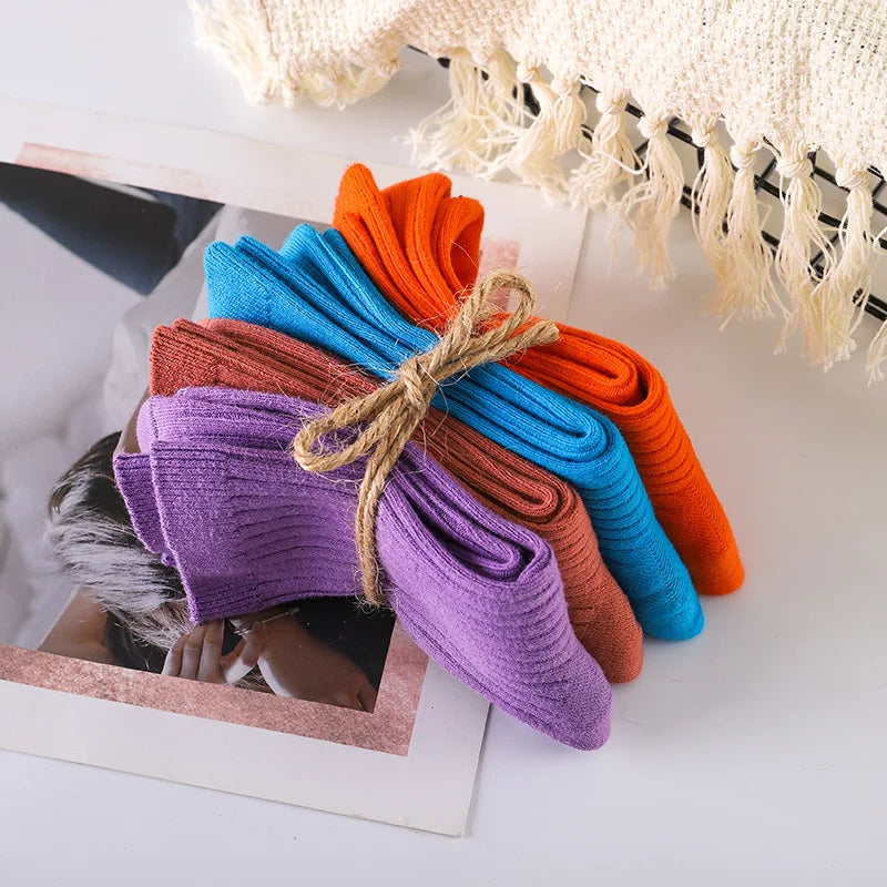 4 Pairs/pack Children's Socks Spring Autumn New Boys