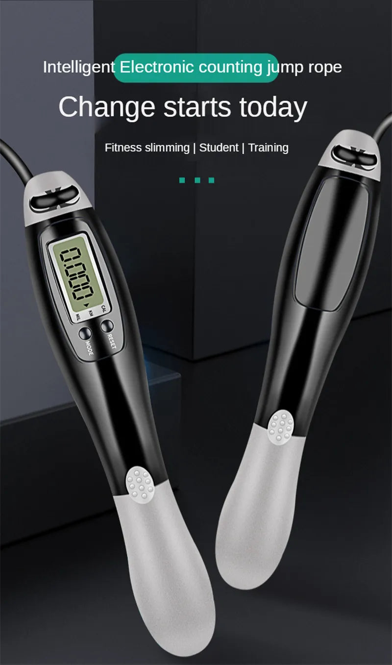 Cordless Electronic Skipping Rope Gym Fitness Crossfit Skipping