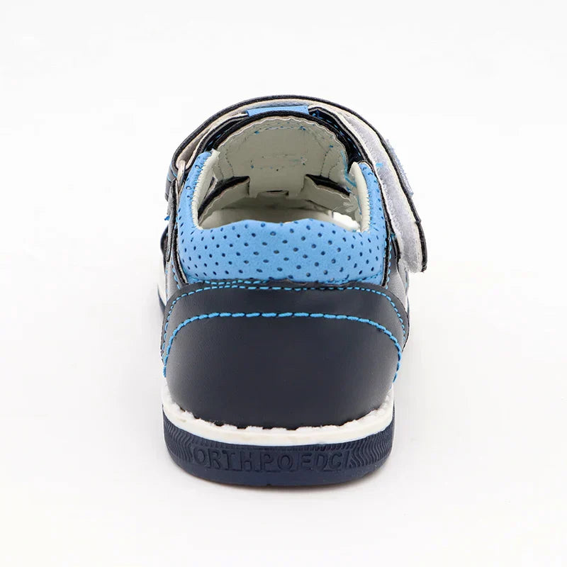 Cute eagle Summer Boys Orthopedic Sandals Pu Leather