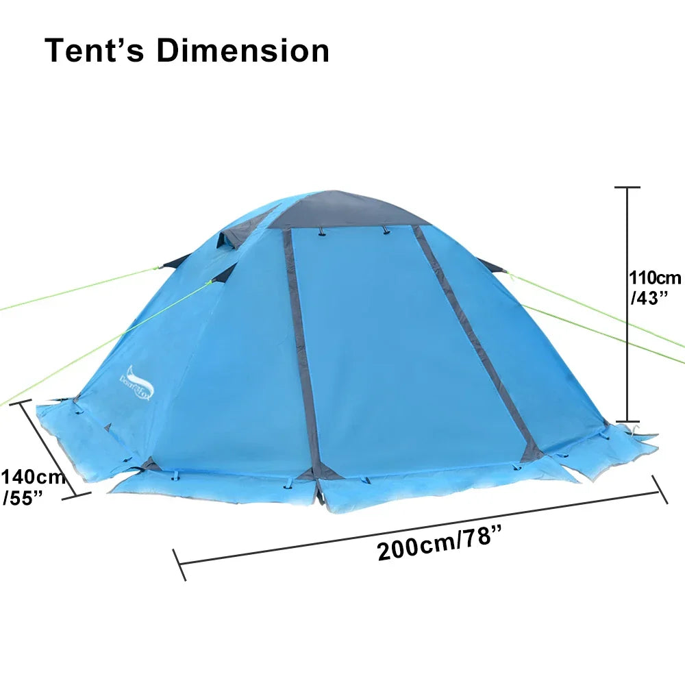 Desert&Fox Winter Tent with Snow Skirt 2 Person