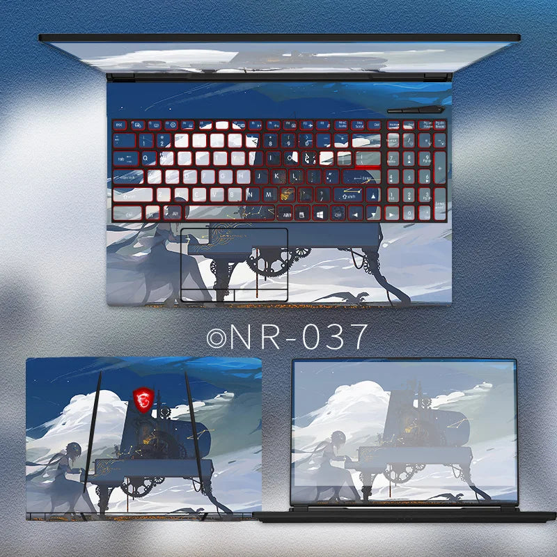 KH Laptop Sticker Skin Decals Cover Protector Guard