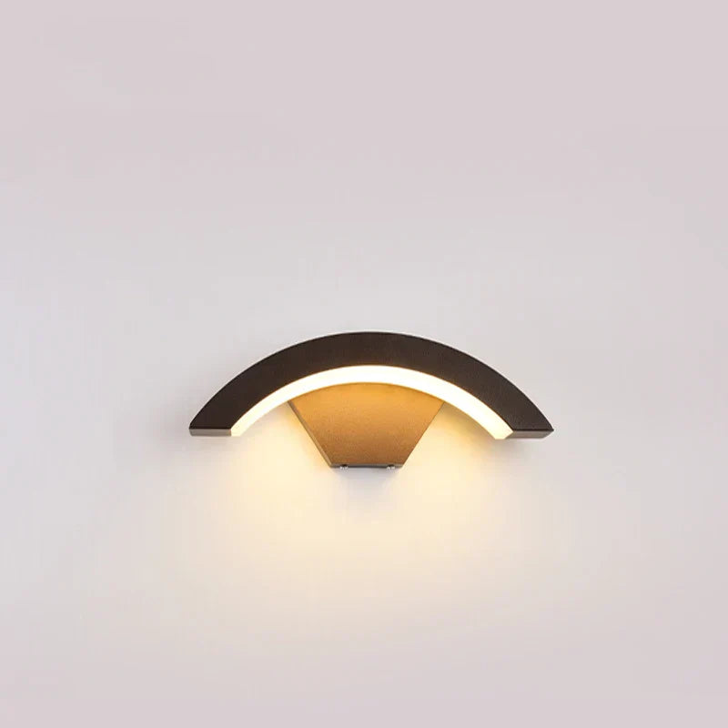 Moden waterproof outdoor wall lamp PIR motion sensor