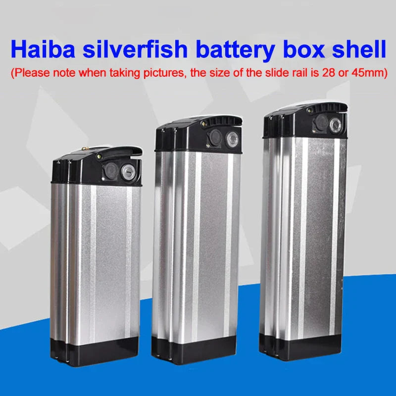 Aluminum Alloy Battery Box for Electric Bike 36V/48V