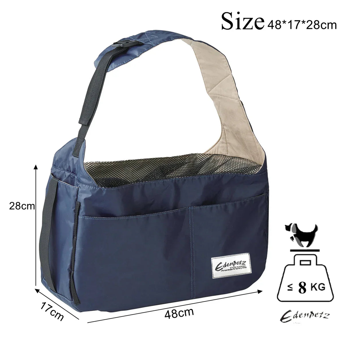 Promotion!Pet Dog Cat Carrier Bag Large 8kg Comfort