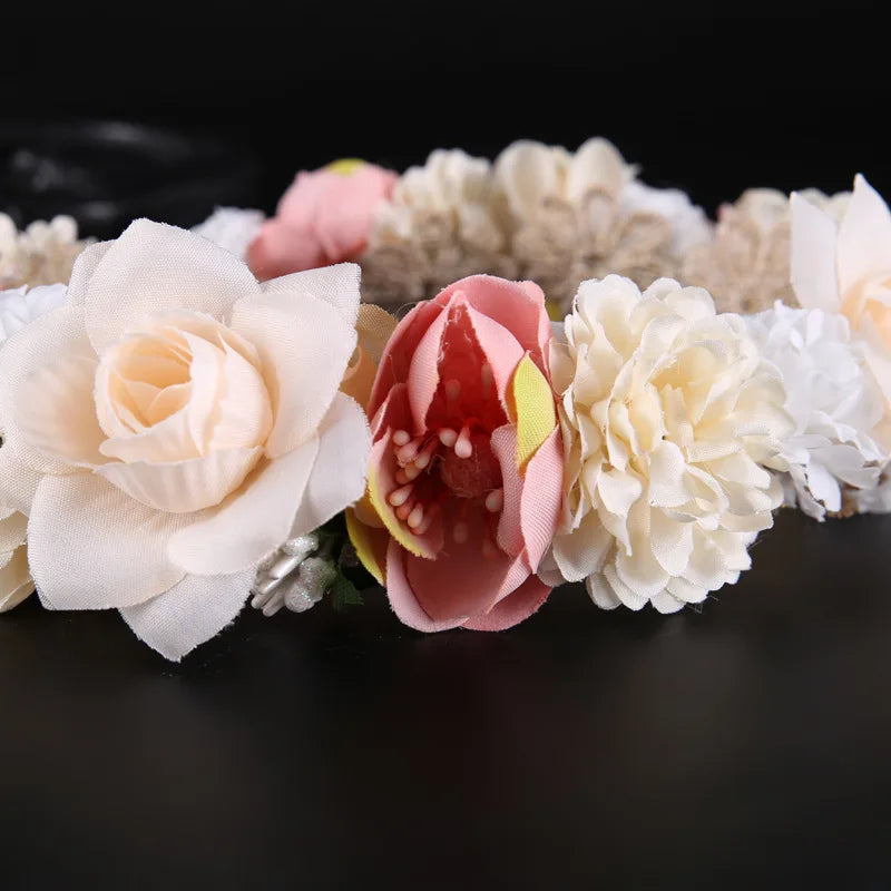 Boho Style Flower Headbands for Women Girls Floral