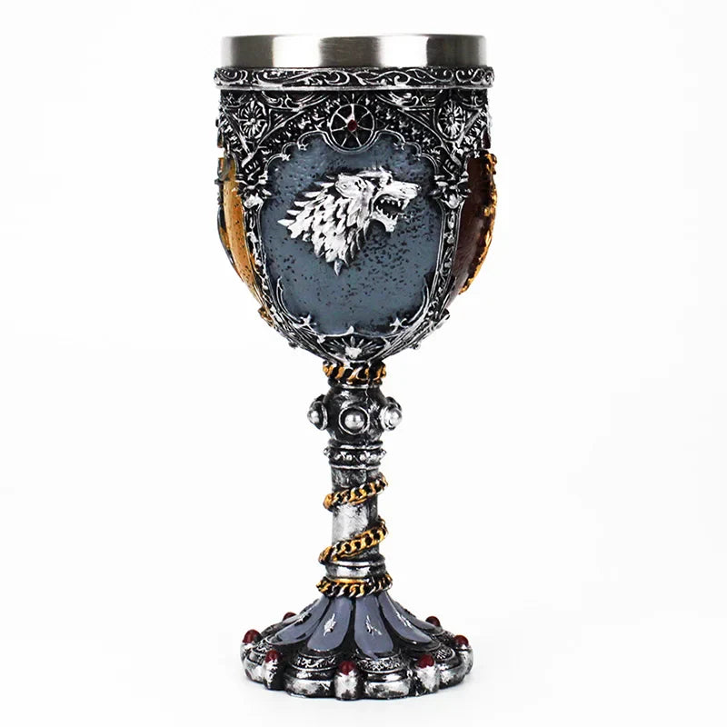 GOT Mug Goblet Stainless Steel Resin 3D Beer