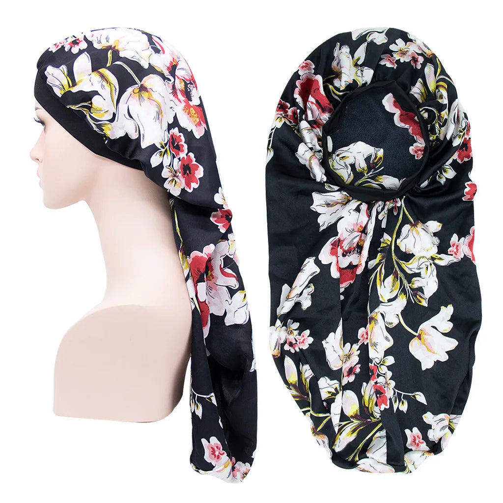 Long Tail Hat NewLady Hair Silk Hat Hairdressing