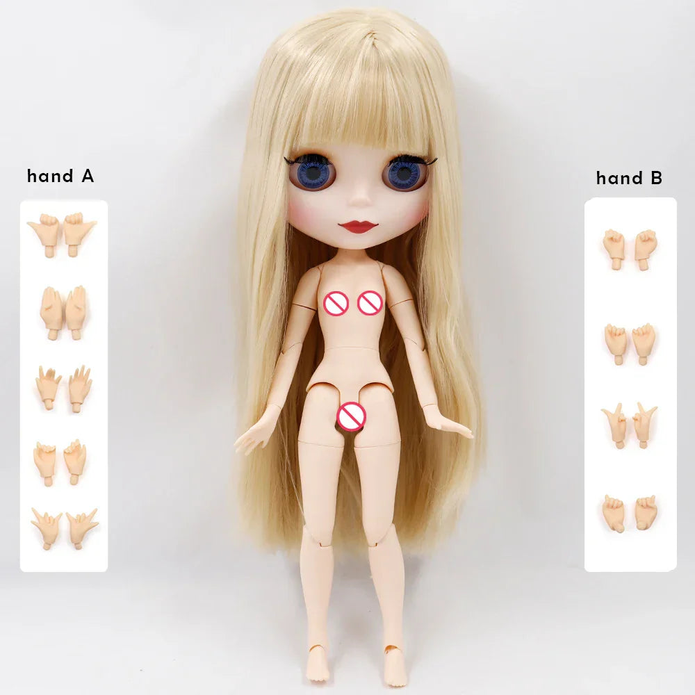 ICY DBS Blyth Doll 1/6 Joint Body DIY BJD toys Fashion Dolls girl gift Special Offer on sale with hand set A&B