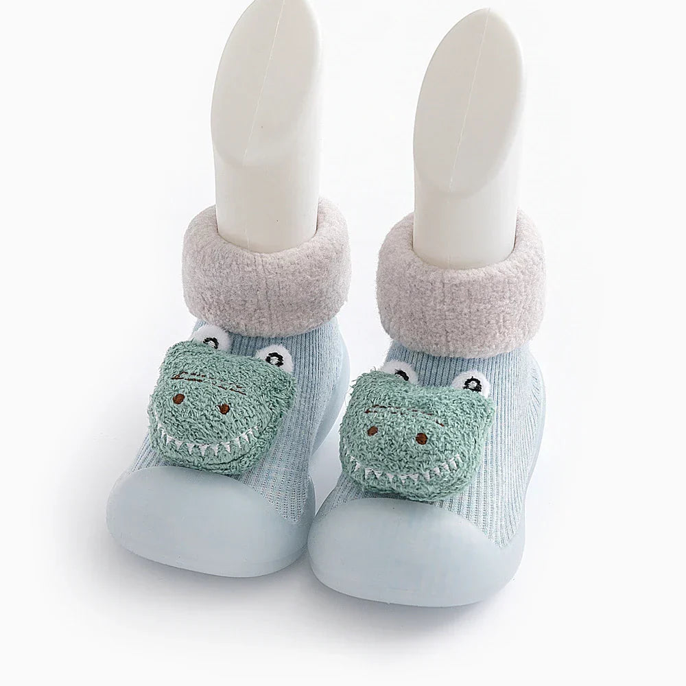 baby sock shoes for winter thick cotton animal