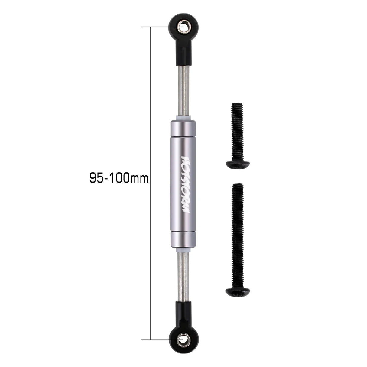 INJORA 1PCS 72-102mm Adjustable Servo Steering Link 1/10