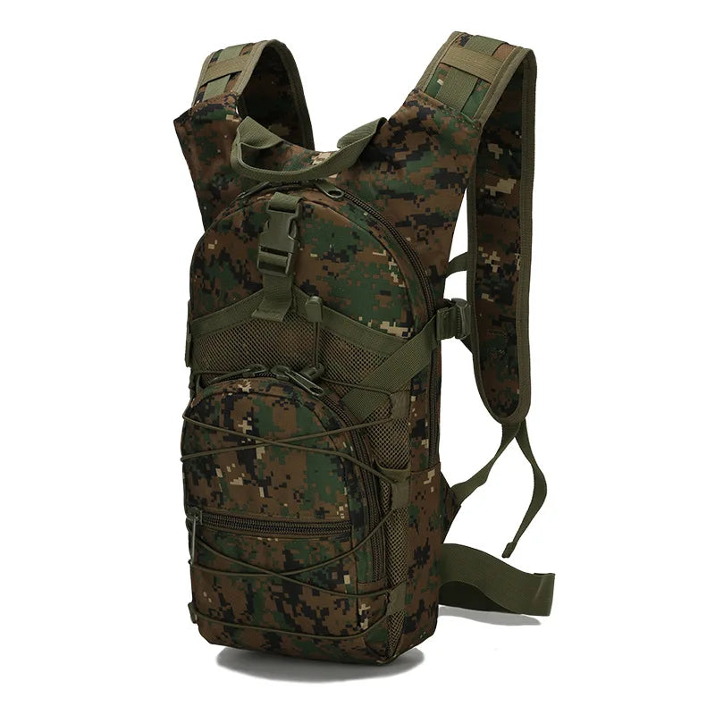15L Molle Tactical Backpack - 800D Oxford Military Hiking Bag