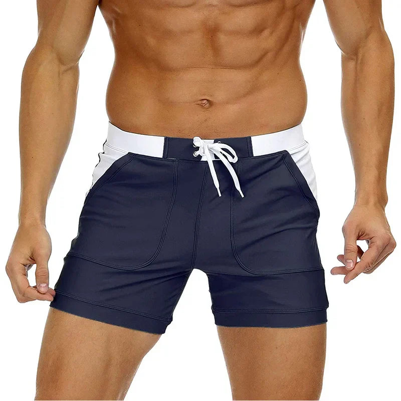 MAGCOMSEN Men's Swimwear Shorts Summer Quick Dry Swimming
