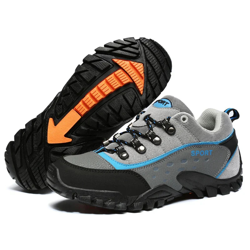 Autumn Spring Women Outdoor Leather Trekking Hiking Shoes