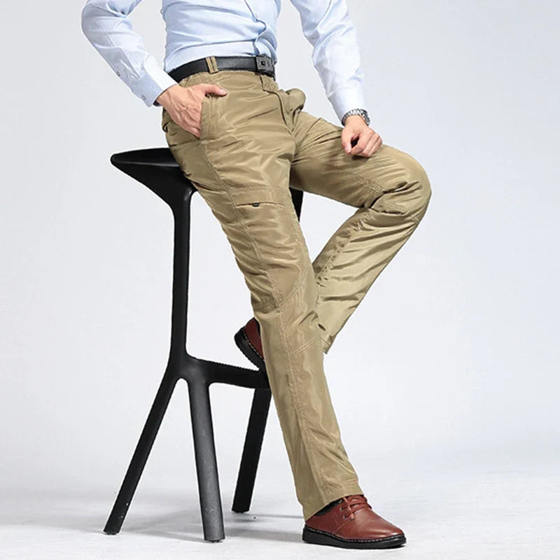 Winter Pants Mens 90% White Duck Down Padded