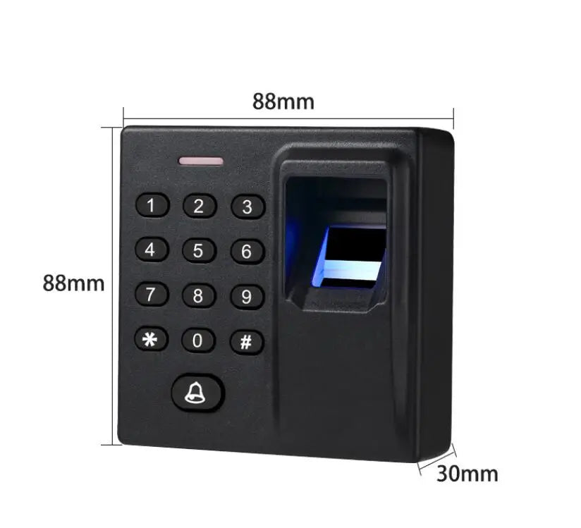 Mini Biometric Fingerprint Access Control Standalone Door Controller