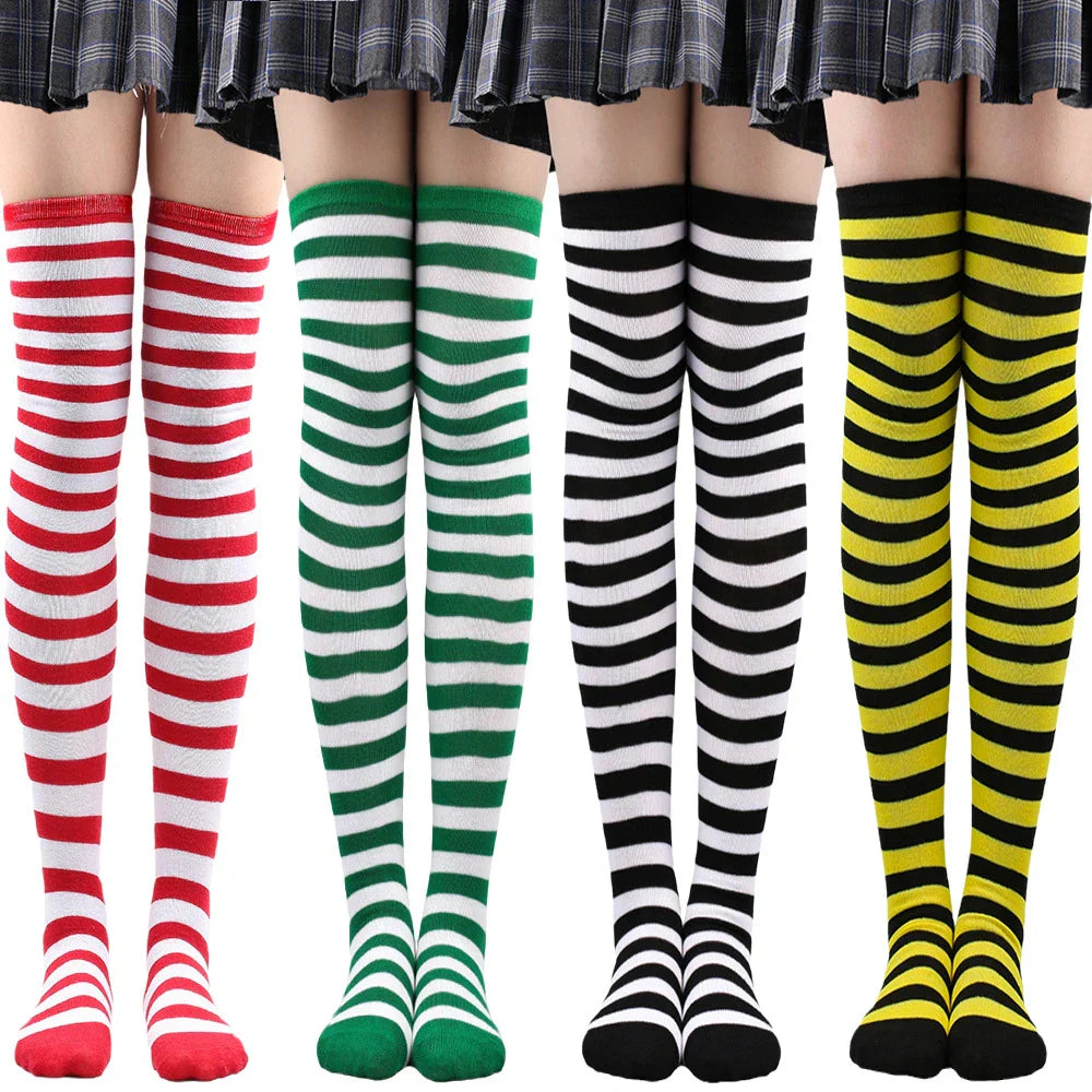 Women's Thigh High Over The Knee Socks For