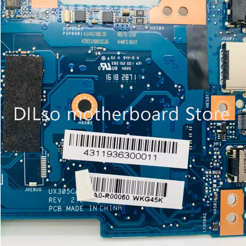 KEFU UX305CA With M3-6Y30 M5 CPU 4GB 8G