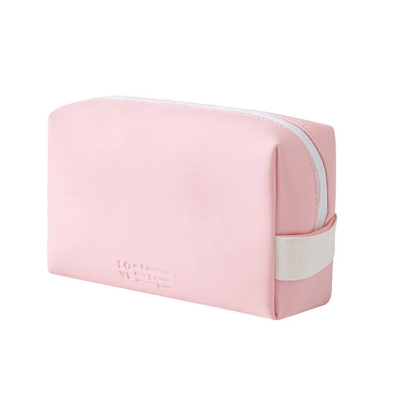 Personalized Travel Makeup Bag Embroidery Protable Cosmetic Bag