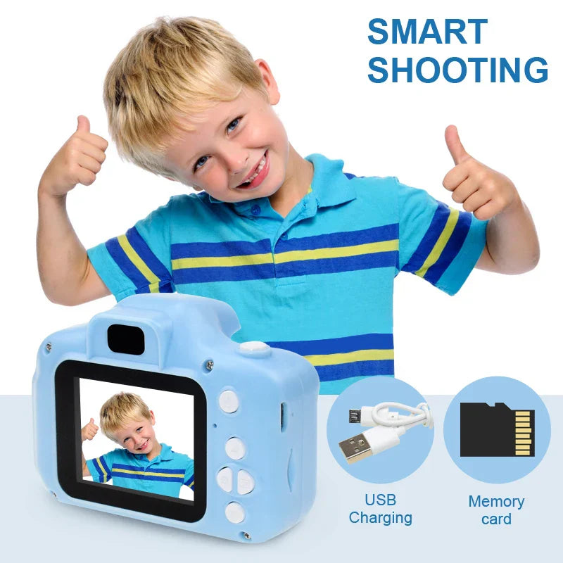 Cute Kids Mini Digital Photo 1080P Video Camera