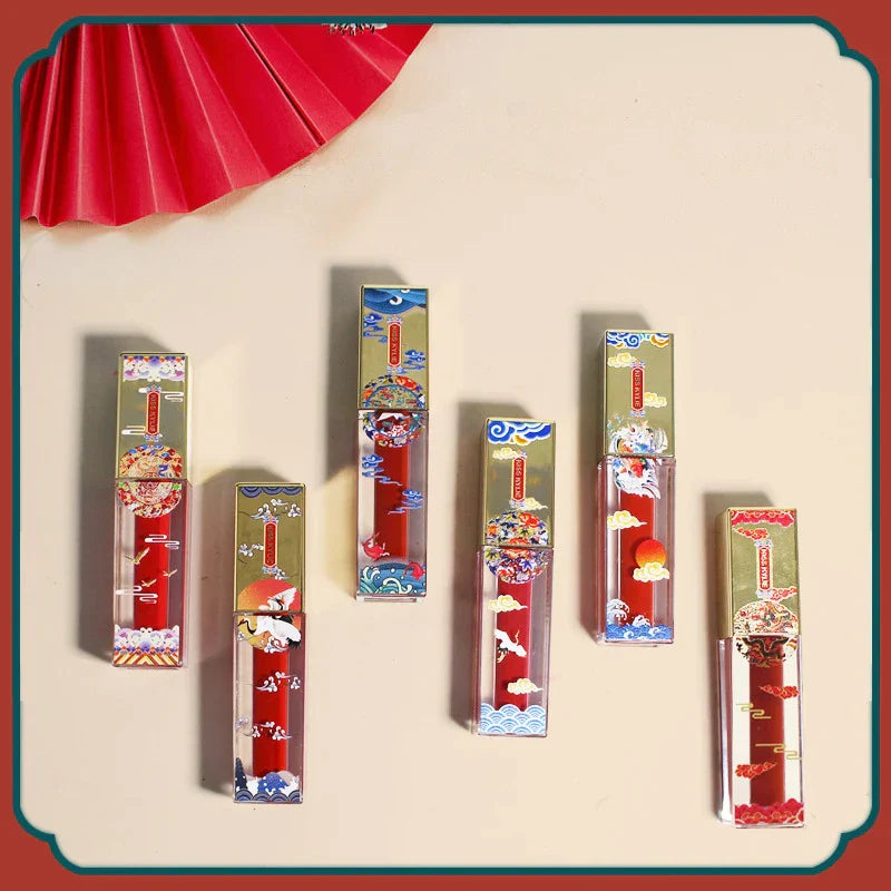 Women Matte Velvet Moisturizer Makeup Lipgloss Set Cosmetic