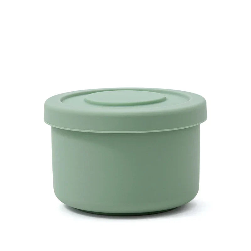 Baby Silicone Feeidng Solid Food Storage Box Kitchen
